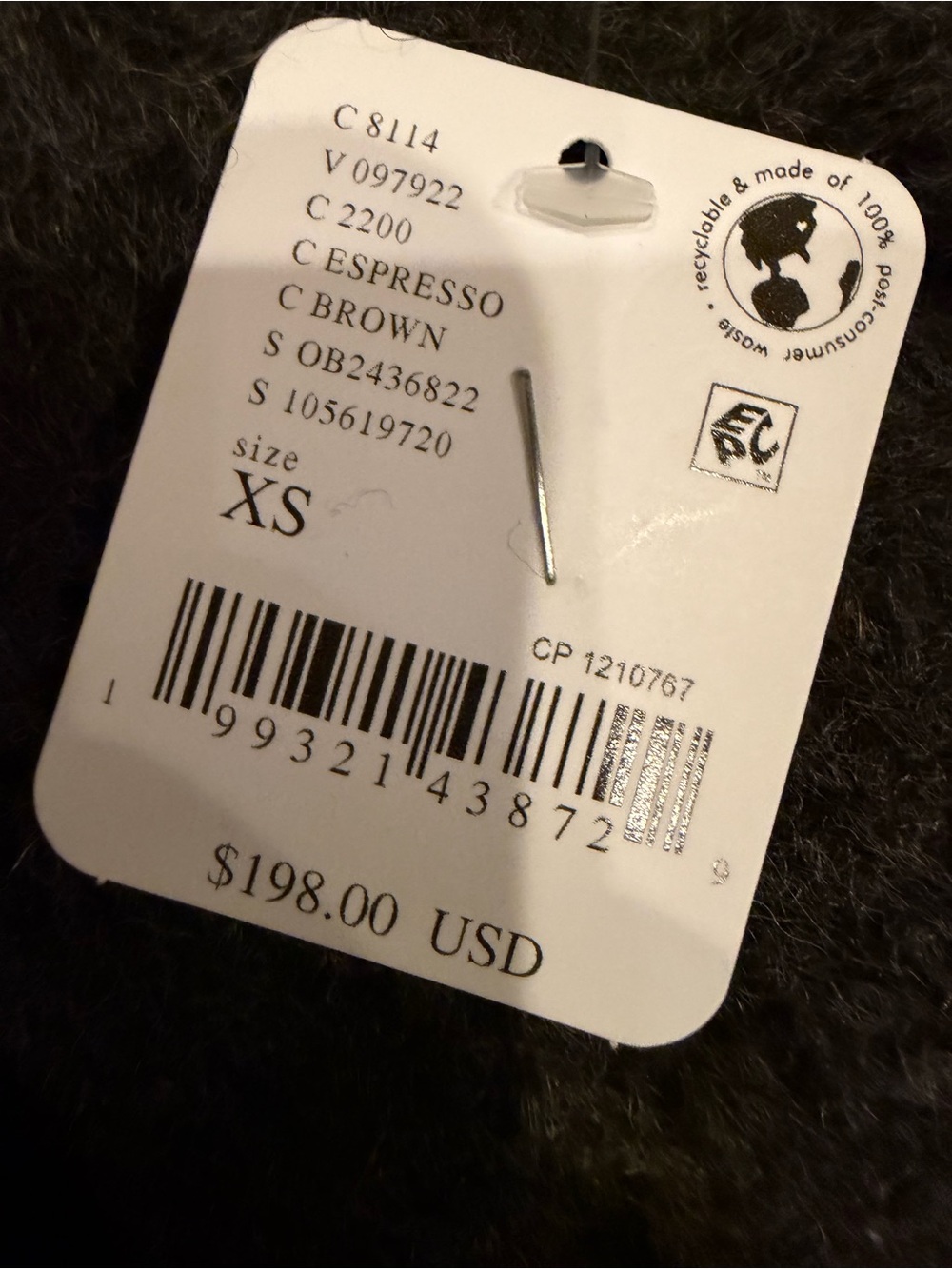 NWT FREE PEOPLE MARINA SOFTSPUN CARDI - Picture 4 of 4